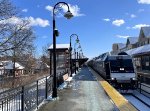 NJT ALP-45A # 4551 leading Raritan bound NJT Train # 5517 into Somerville Station